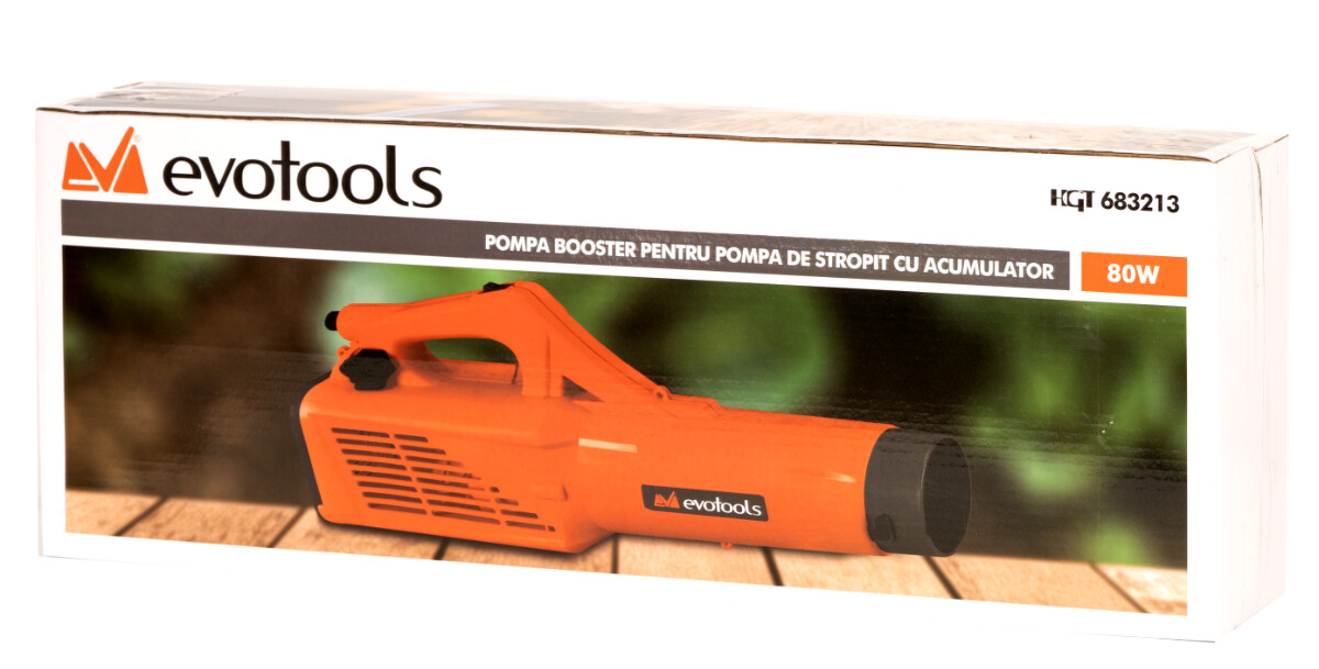 Pompa Booster 80W pentru Pompa de Stropit cu Acumulator Evotools [4]