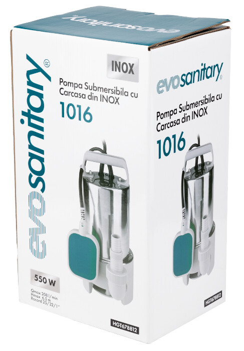 Pompa Submersibila cu Carcasa din INOX 1016 - Putere 550 W [17]