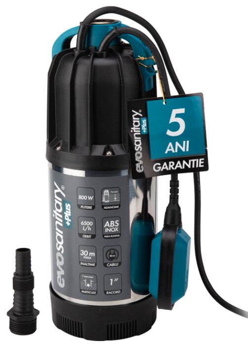Gradina & gospodarie - Pompa Submersibila Inox Multietajata SPI800 Evosanitary PLUS