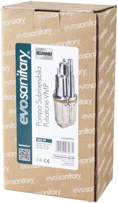 Pompa Submersibila prin vibratii pulsatorie VMP - Putere 280 W [1]