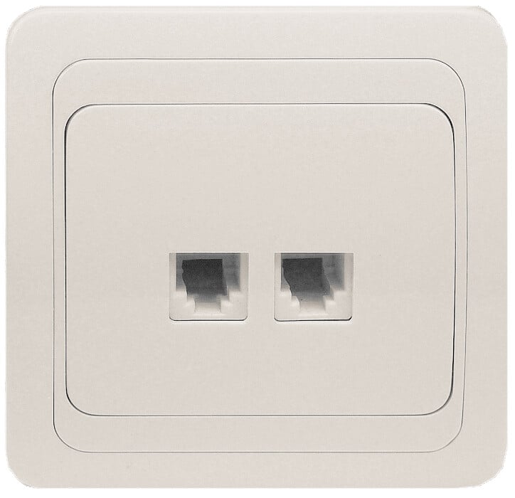 Intrerupatoare - Priza ST Telefon Dubla