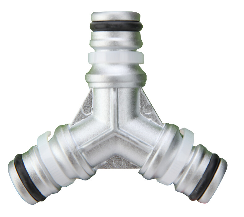 Gradina & gospodarie - Racord Aluminiu Furtun Triplu 2014 EvoTools +Plus