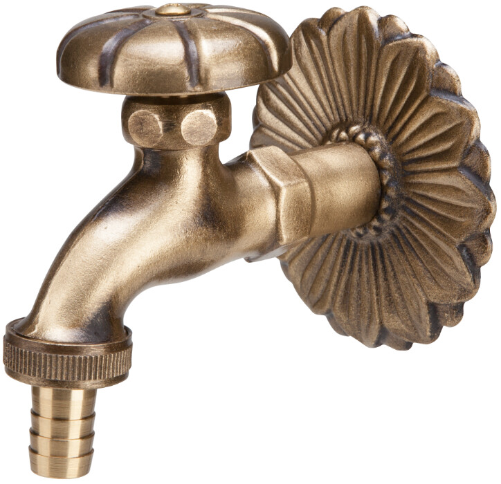 Sanitare - Robinet Dublu Serviciu Alama Antichizata - Diametru intrare 1/2 inch