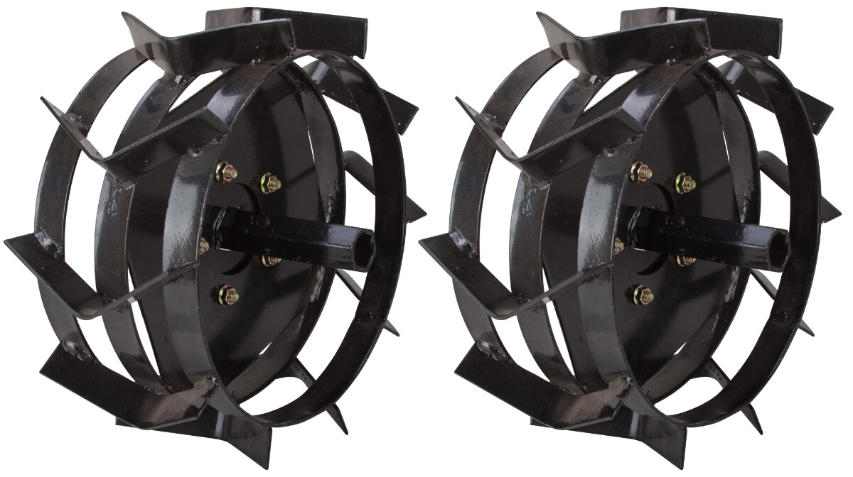 Accesorii motosape si motocultoare - Roti Metalice cu Manicot Motosapa/Motocultor - Diametru 350 mm Cod compatibil 673758/679743