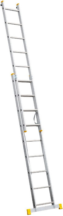 Scara Aluminiu EvoTools +Plus - Nr. Trepte 10 Nr. Tronsoane 2 [3]