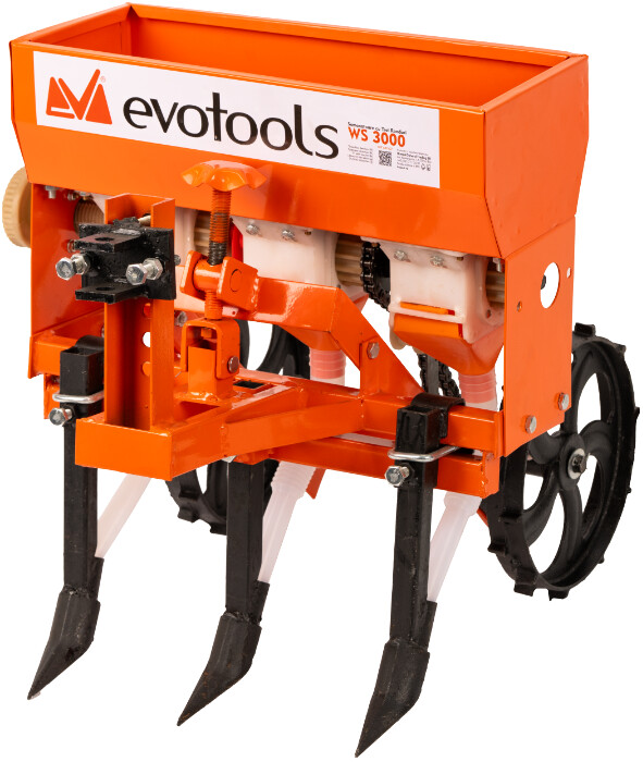 Gradina & gospodarie - Semanatoare cu Trei Randuri WS3000 pentru Motocultor Evotools