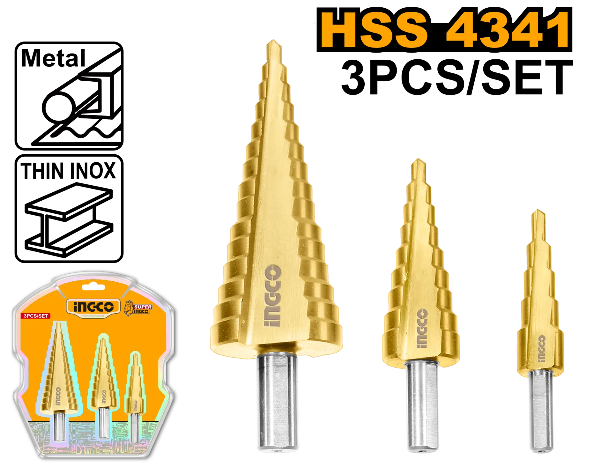 Burghie metal - Set Burghie Conice 3buc