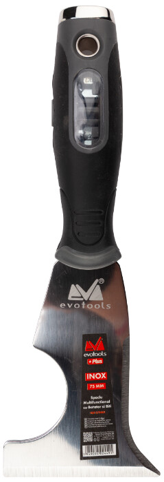 Spaclu Multifunctional INOX cu Batator si Biti - Latime spaclu 75 mm [1]