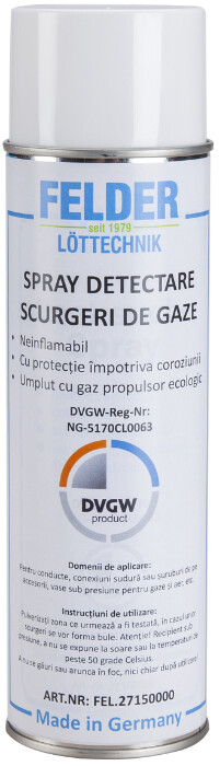Gradina & gospodarie - Spray pentru Detectare Scurgeri de Gaze Felder