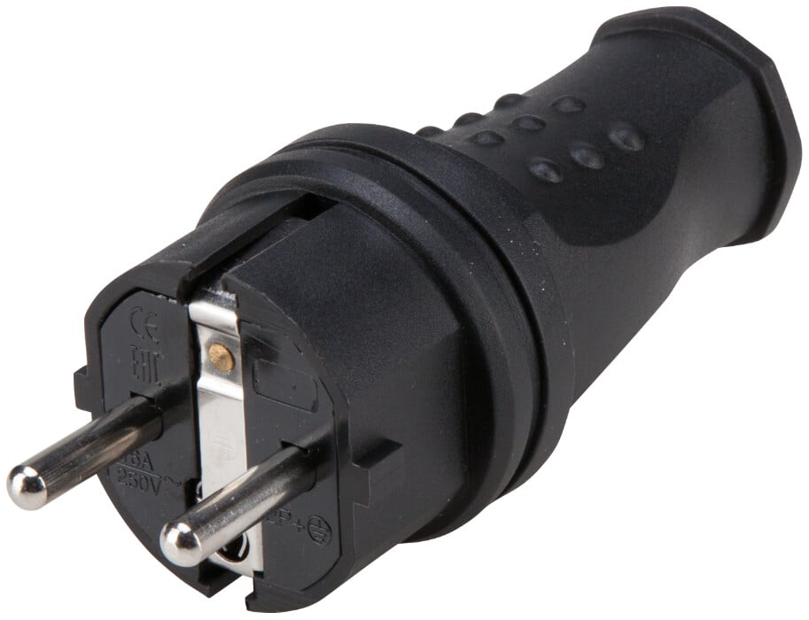 Accesorii prelungitoare - Stecher Cauciuc Schuko 16A BS-163