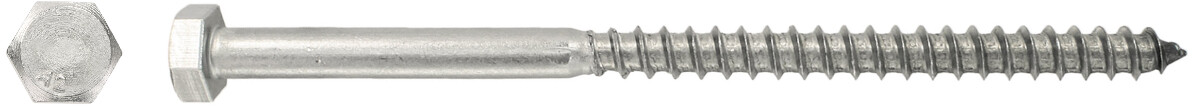 Feronerie, suruburi si elemente fixare - Surub Lemn cu Cap Hexagonal DIN 571 EvoTools - 1 S50