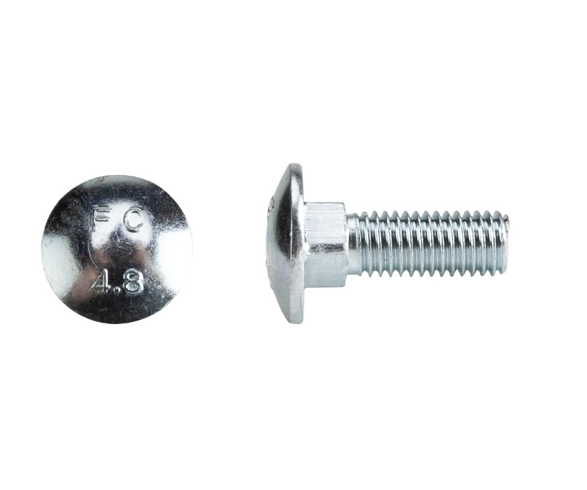 Feronerie, suruburi si elemente fixare - Surub Torbant Zincat DIN 603 (PD) - 1 S20