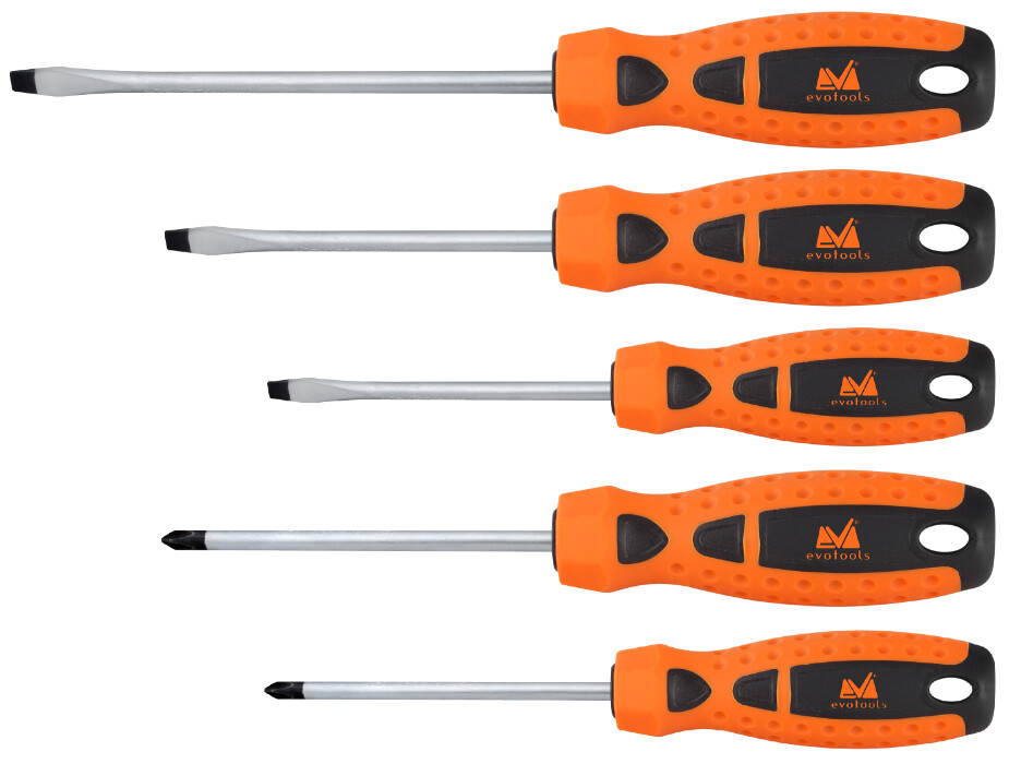 Surubelnite - Surubelnita TPR Oange (5 piese) - Lungime surubelnite 75-150 mm