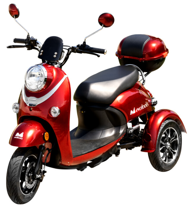 Scutere, ATV si Biciclete - Triciclu Electric Persoane Goe TRP800, Putere maximala: 980 W / Autonomie 50km