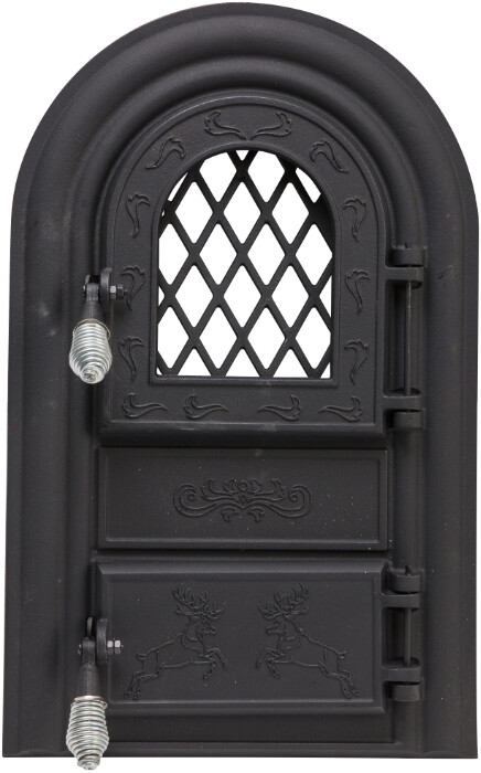 Usi pentru sobe - Usa Semineu cu Geam Cerbi