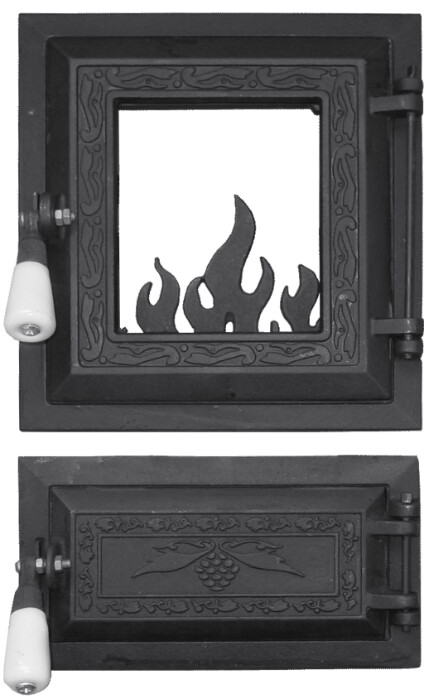 Lichidare Stoc - Usa Soba cu Geam + Cenusar