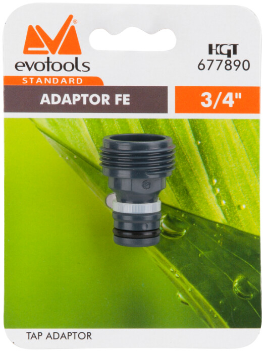 Adaptor Furtun Filet Exterior EvoTools - Diametru adaptor 3/4 inch - 1 Buc [2]