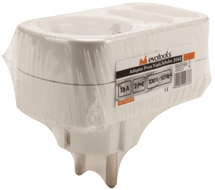 Adaptor Priza Triplu Schuko 2043 [2]