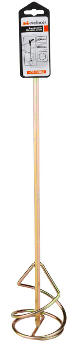 Amestecator Elicoidal Zincat din Otel Rotund [5]