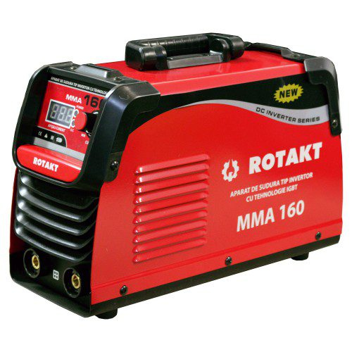 Aparat de tip invertor pentru sudura MMA, ROTAKT MMA 160 cu valiza [3]