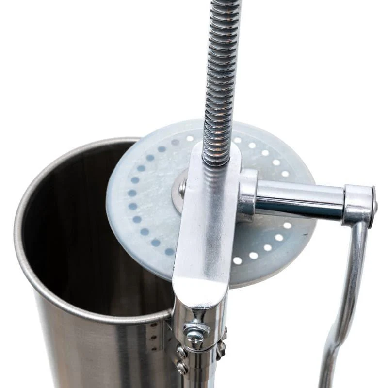Aparat umplut cârnați / Cârnățar vertical, inox, 2.5KG, 4 pâlnii incluse [2]