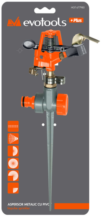 Aspersor cu Impuls, Metalic EvoTools +Plus [2]
