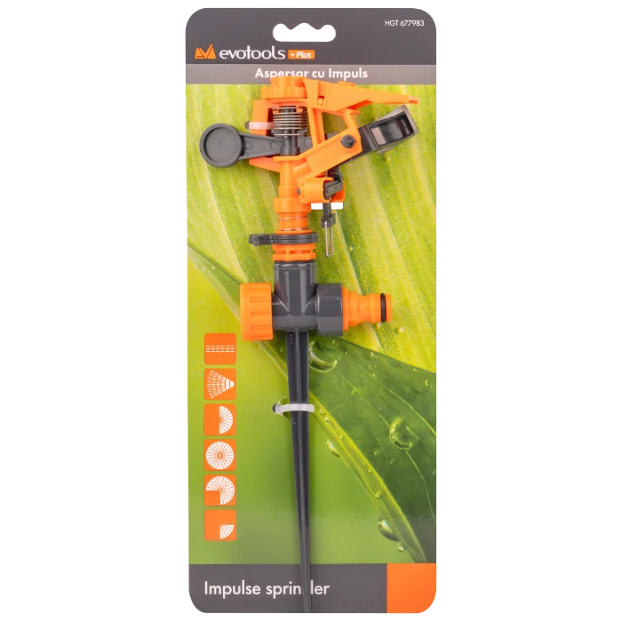 Aspersor cu Impuls, Tija Metalica EvoTools +Plus [4]