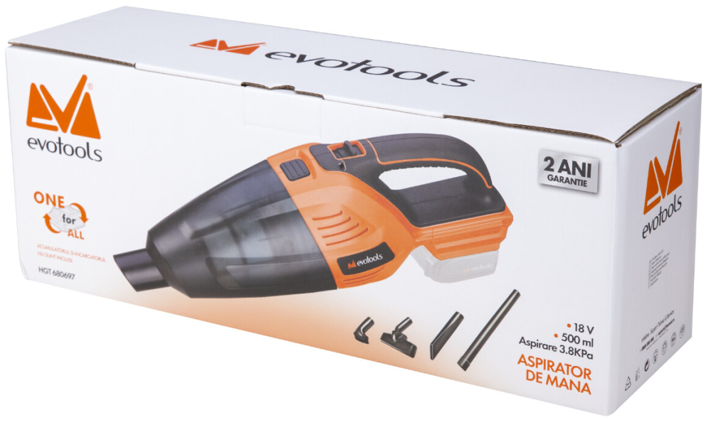 Aspirator de Mana fara Acumulator si Incarcator MAX 20V ONE EvoTools [2]