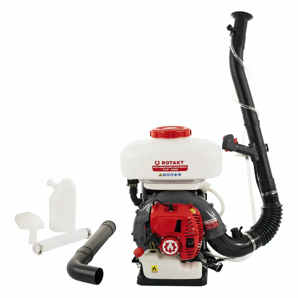 Atomizor Rotakt WF - 550, Rezervor 14 l, Motor 2CP, Distanță de Pulverizare Cel Putin 12 metri [2]