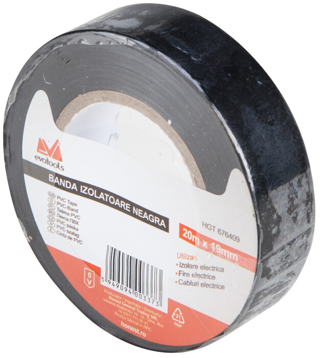 Banda Izolatoare ETS - Lungime 10 m Grosime 0.13 mm Latime 19 mm [4]