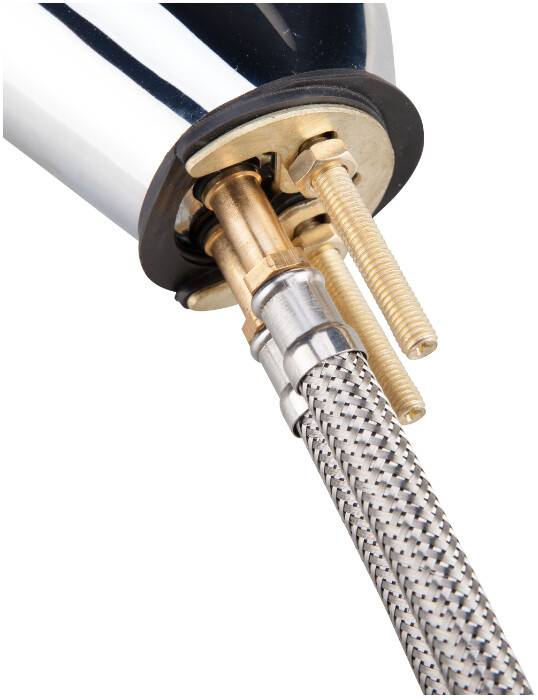 Baterie Aqua Bucatarie Lebada Tip U - Lungime baterie 135 mm Inaltime levier 70 mm Inaltime utila 195 mm Inaltime totala 265 mm [4]