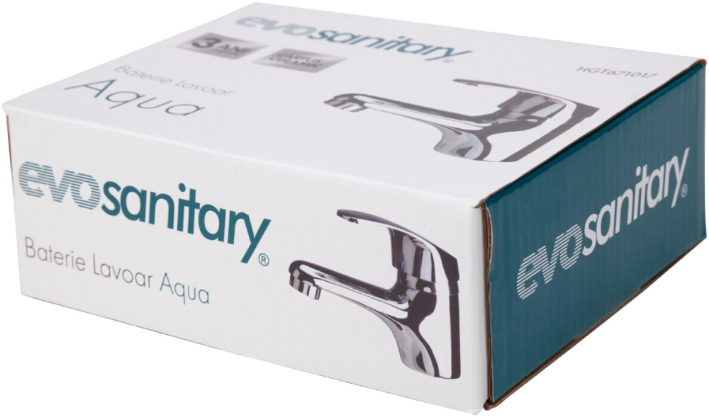 Baterie Aqua Lavoar - Lungime baterie 110 mm Inaltime levier 115 mm Inaltime utila 50 mm [5]