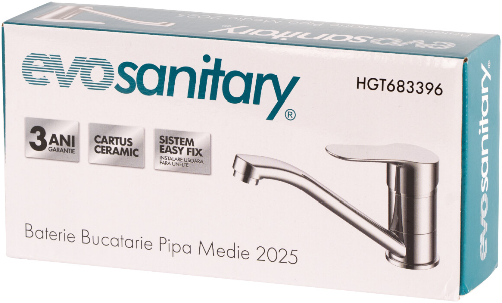 Baterie Bucatarie Pipa Medie 2025 Evosanitary [2]