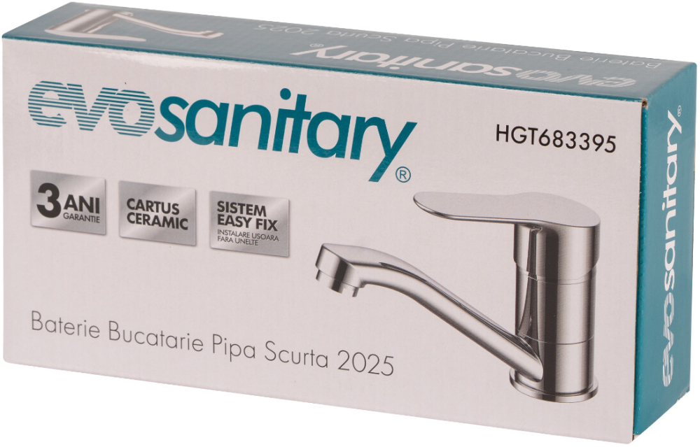 Baterie Bucatarie Pipa Scurta 2025 Evosanitary [2]