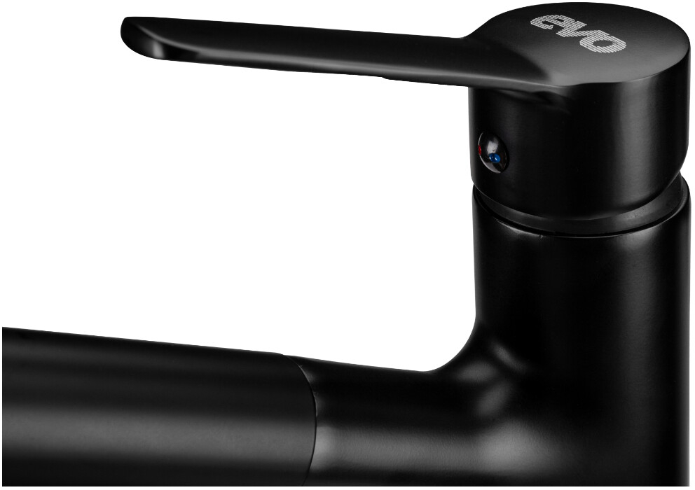 Baterie Lavoar 3 Functii Negru - Lungime baterie 135 mm Inaltime levier 195 mm Inaltime utila 100 mm [4]