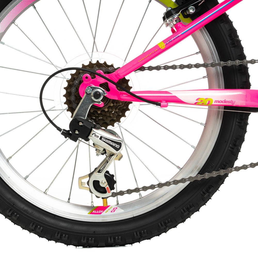 Bicicleta Copii DHS Modesty - 24 Inch, Roz [5]