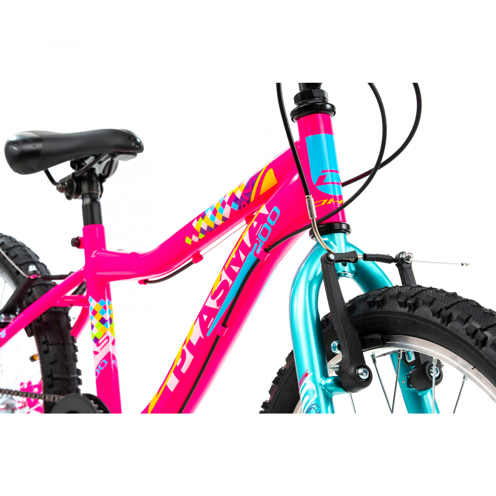 Bicicleta Copii DHS Plasma - 20 Inch, Roz [5]