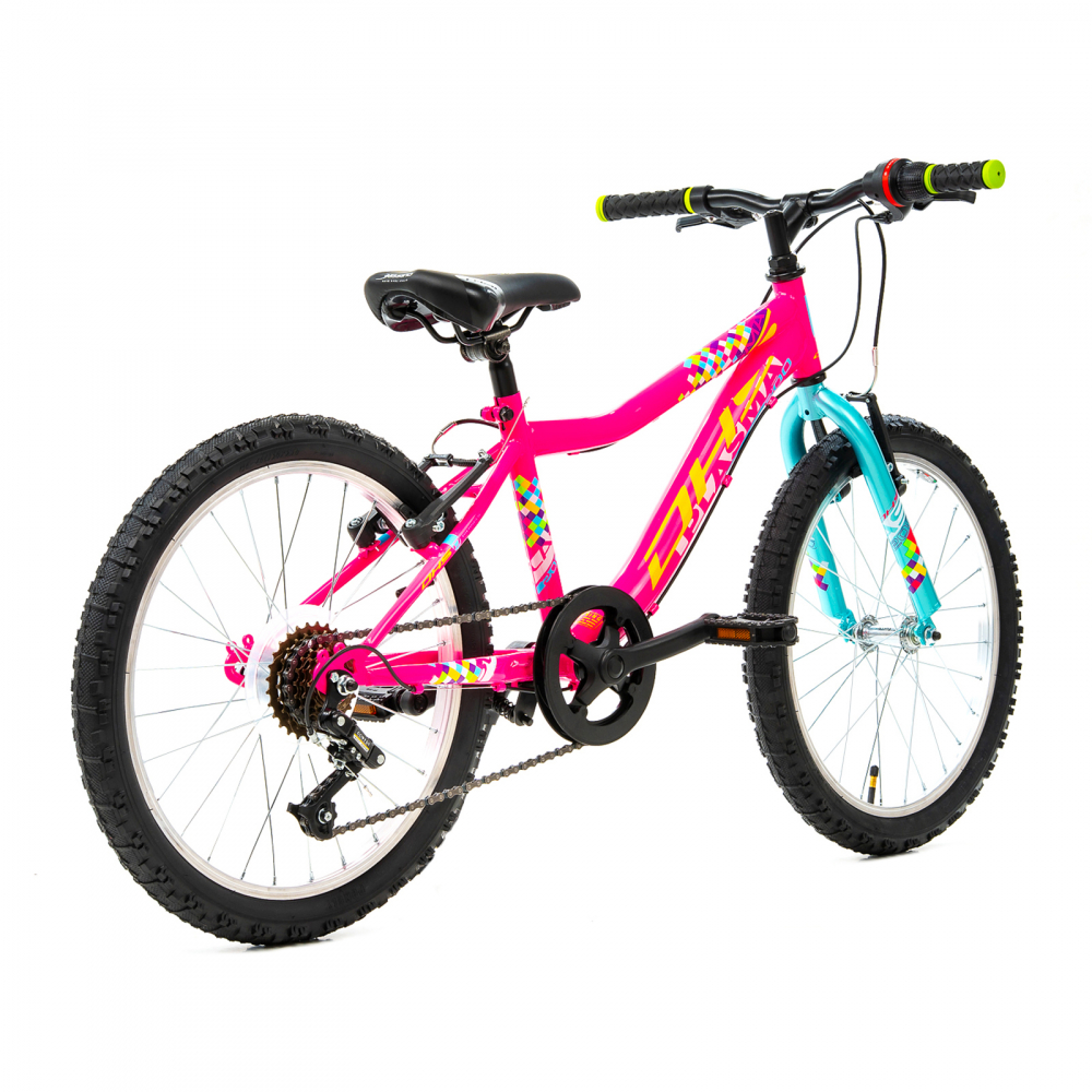 Bicicleta Copii DHS Plasma - 20 Inch, Roz [3]