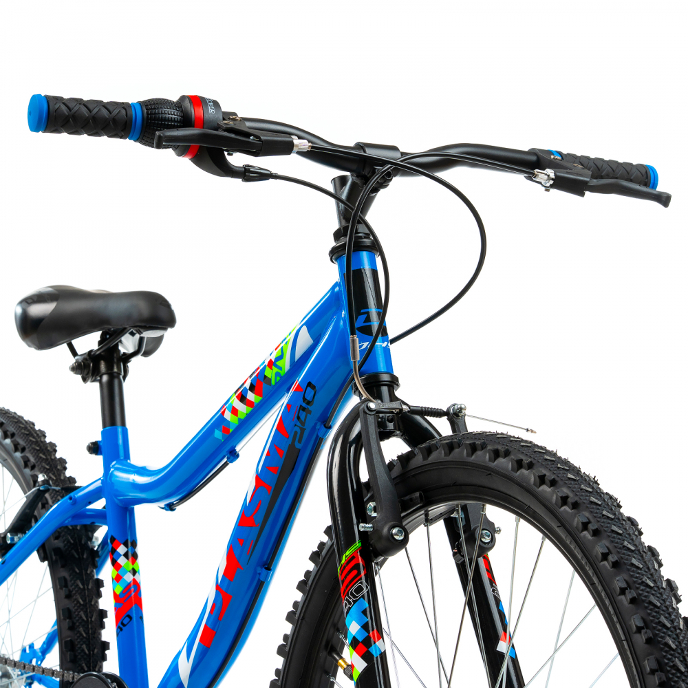 Bicicleta Copii DHS Plasma - 24 Inch, Albastru [5]