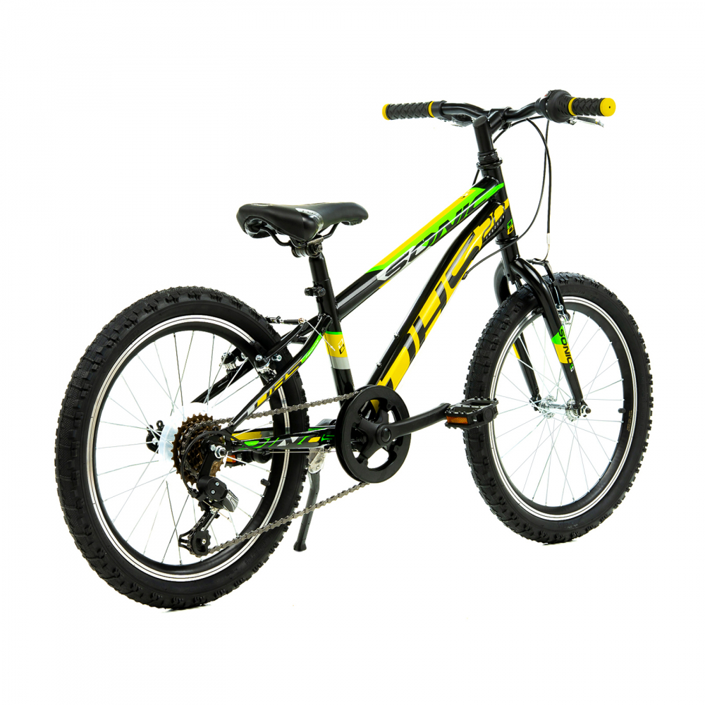 Bicicleta Copii DHS Sonic - 20 Inch, Negru [3]