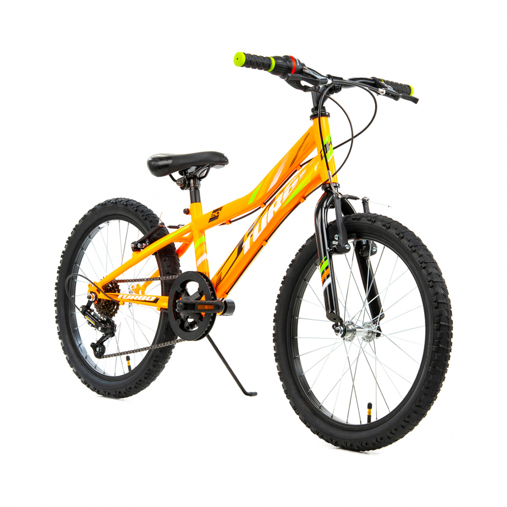 Bicicleta Copii DHS Turbo - 20 Inch, Portocaliu [2]