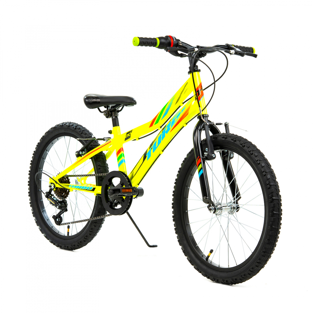 Bicicleta Copii DHS Turbo - 20 Inch, Verde [2]