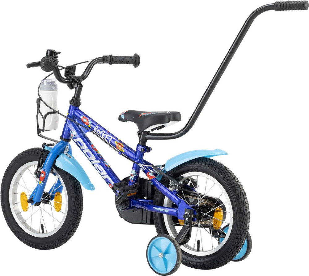 Bicicleta Copii Polar 2024 Rocket - 14 Inch, Albastru [3]