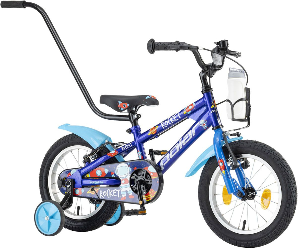 Bicicleta Copii Polar 2024 Rocket - 14 Inch, Albastru [2]
