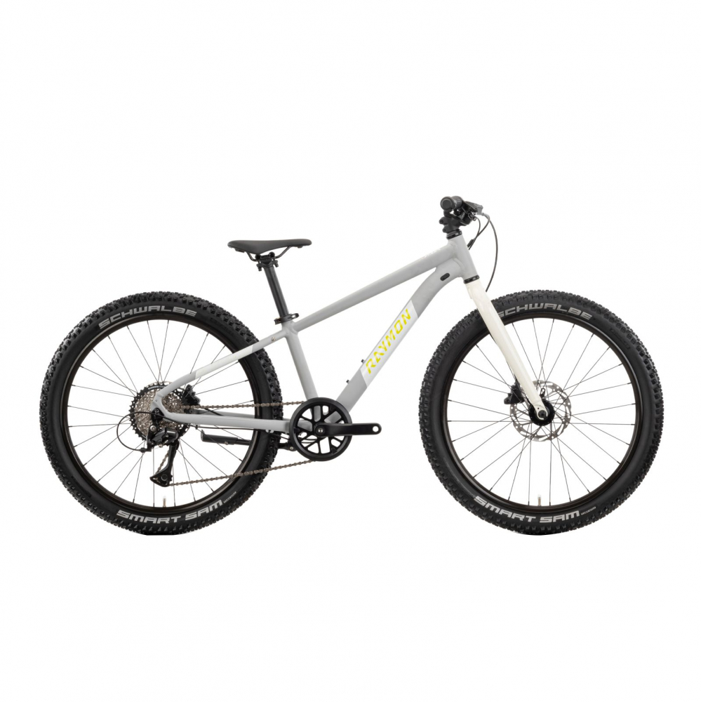 Bicicleta Copii Raymon Yanga 24 Pro 2025 - 24 Inch, Gri - Acera [1]