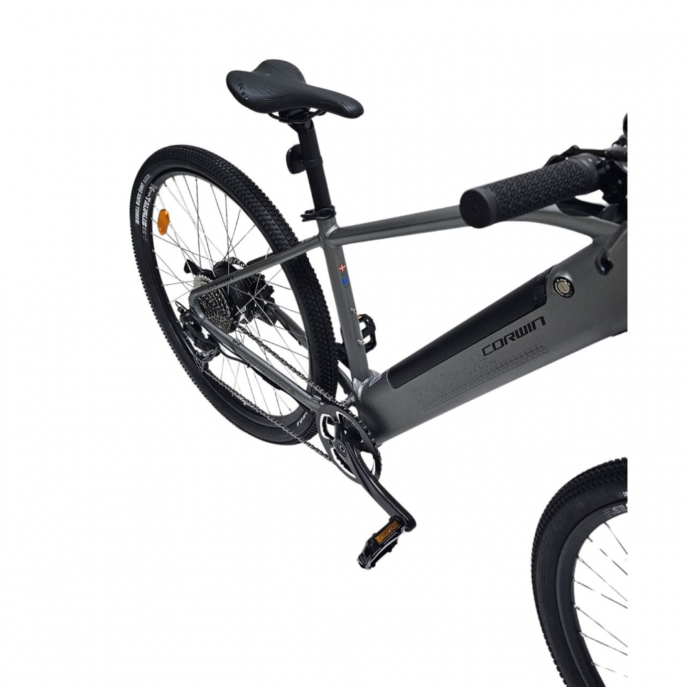 Bicicleta Electrica Corwin 28162 - 28 Inch, 450mm, Gri [5]