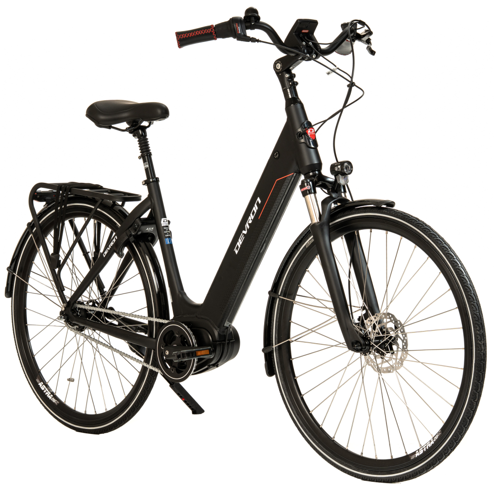 Bicicleta Electrica Devron 28122 - 28 Inch, L, Negru [2]