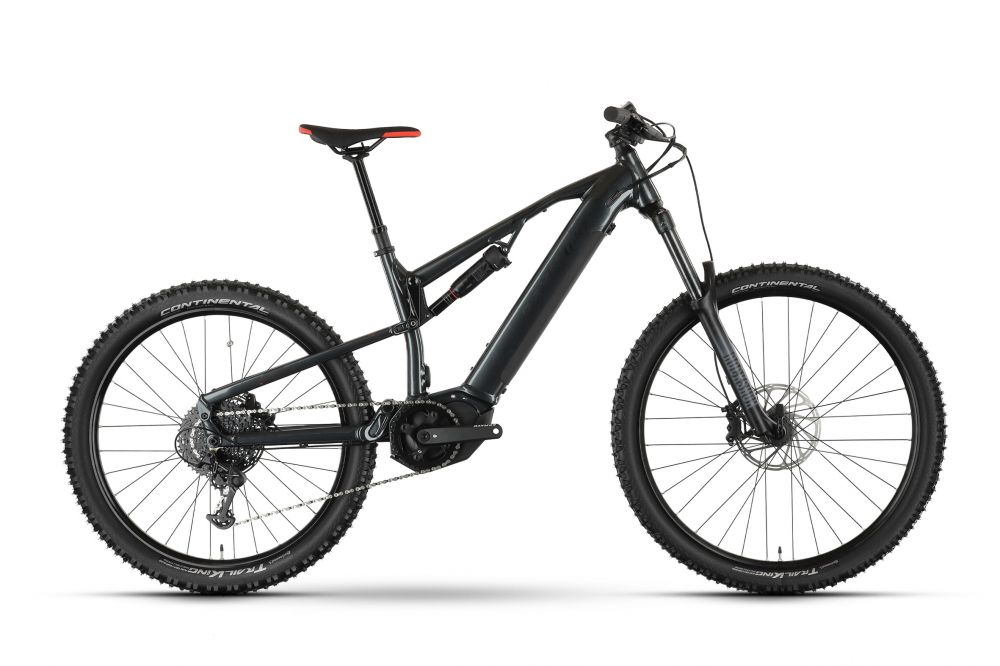 Bicicleta Electrica Full Suspension Raymon TrailRay 160E 7.0 - 29 Inch, L, Gri [2]