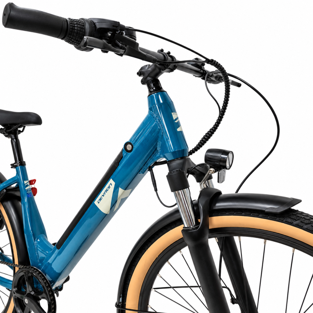Bicicleta electrica Oras Devron 28200 - 28 inch, L, Albastru [5]