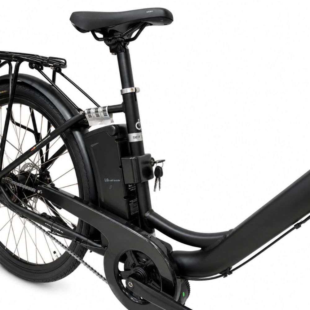 Bicicleta electrica Oras Prophete 54806 - 28 inch, M, Negru [4]
